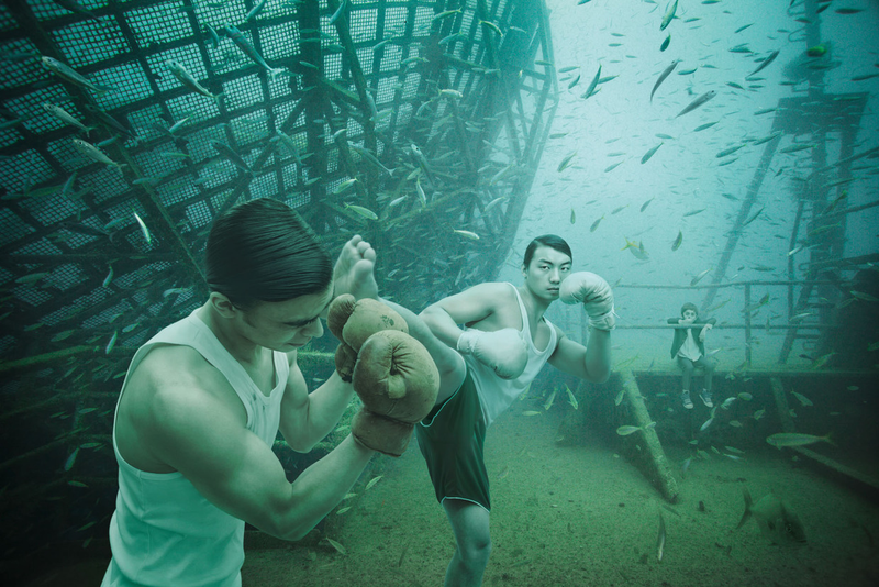 Illustration for article titled The Astonishing Treasures of Underwater Art Galleries